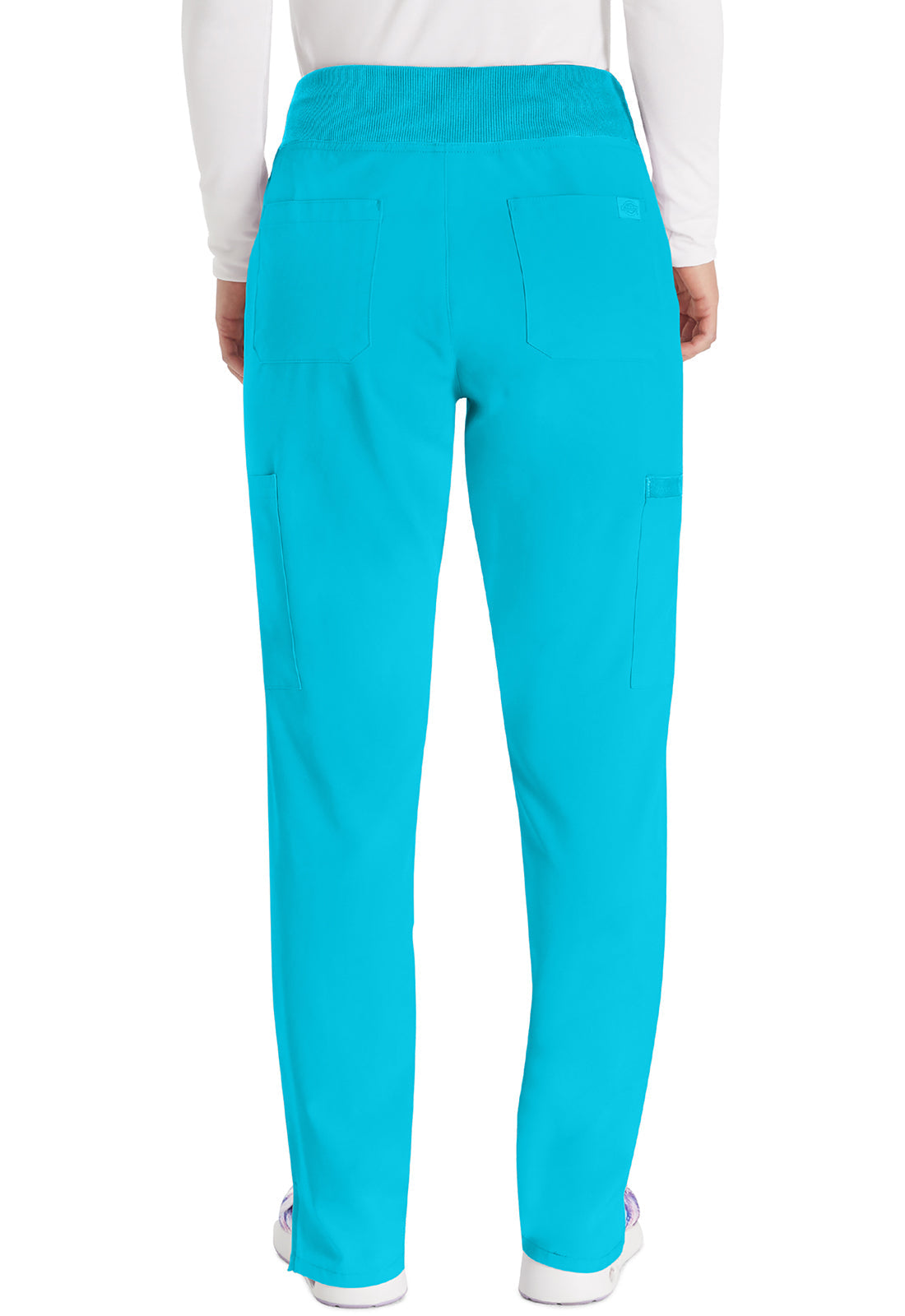 Women's Natural Rise Tapered Leg Pull-On Pant - Turquoise