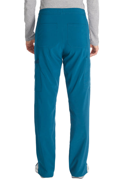 Women's Mid Rise Straight Leg Drawstring Pant - Caribbean Blue