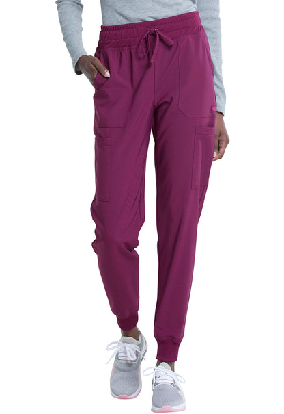 Women's Mid Rise Jogger - Wine