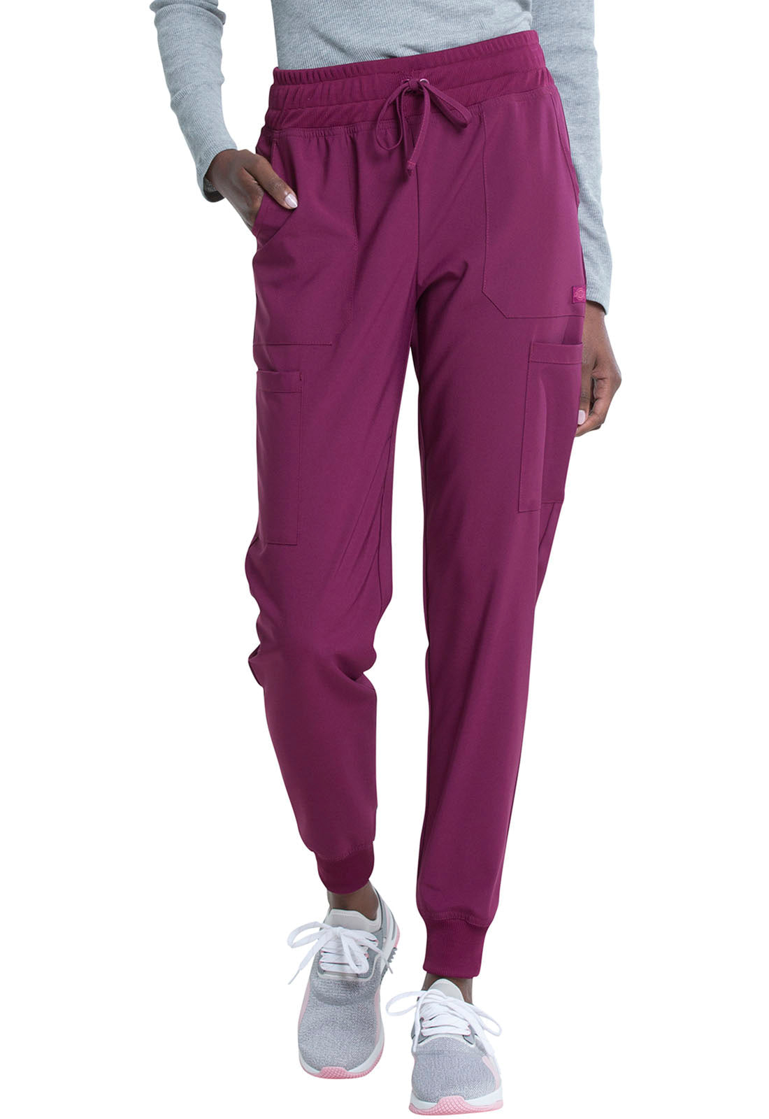Women's Mid Rise Jogger - Wine