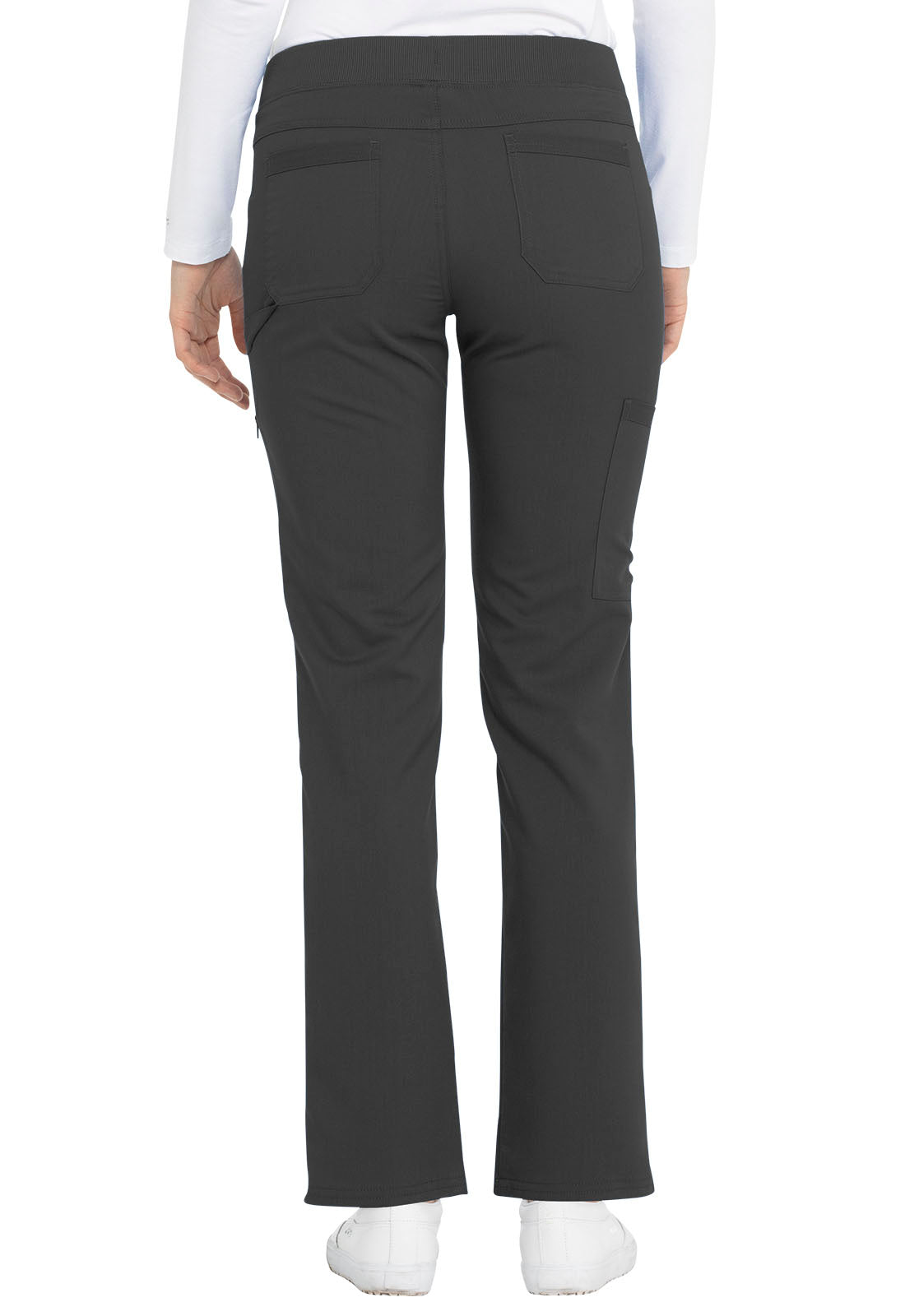 Women's Mid Rise Tapered Leg Pull-on Pant - Pewter