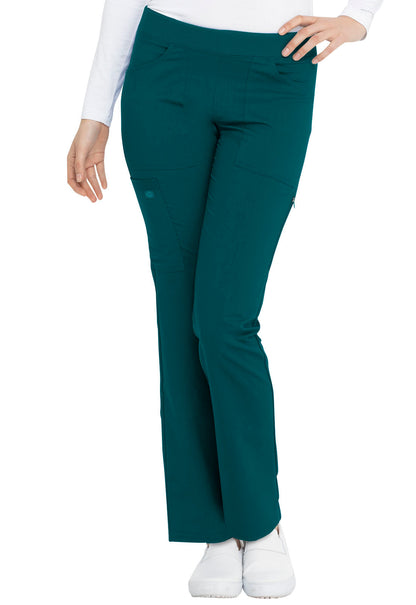 Women's Mid Rise Tapered Leg Pull-on Pant - Caribbean Blue