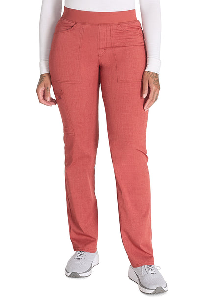 Women's Mid Rise Tapered Leg Pull-on Pant - Heather Clay