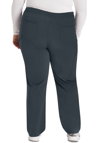 Women's Mid Rise Tapered Leg Pull-on Pant - Pewter