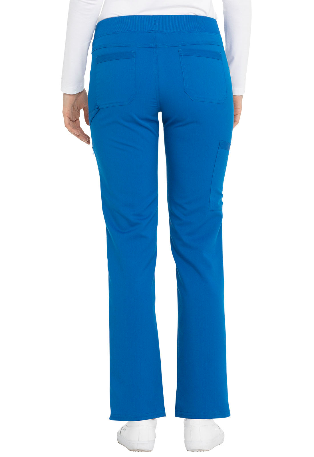 Women's Mid Rise Tapered Leg Pull-on Pant - Royal