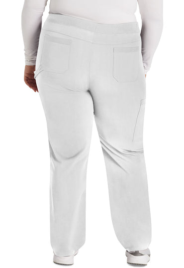 Women's Mid Rise Tapered Leg Pull-on Pant - White