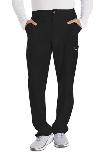 Men's Men's Mid Rise Zip Fly Straight Leg Pant - Black