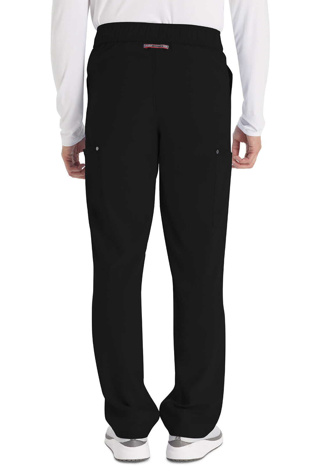 Men's Men's Mid Rise Zip Fly Straight Leg Pant - Black
