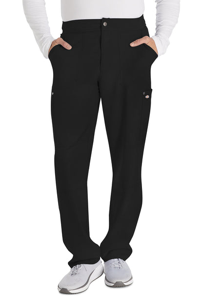 Men's Men's Mid Rise Zip Fly Straight Leg Pant - Black