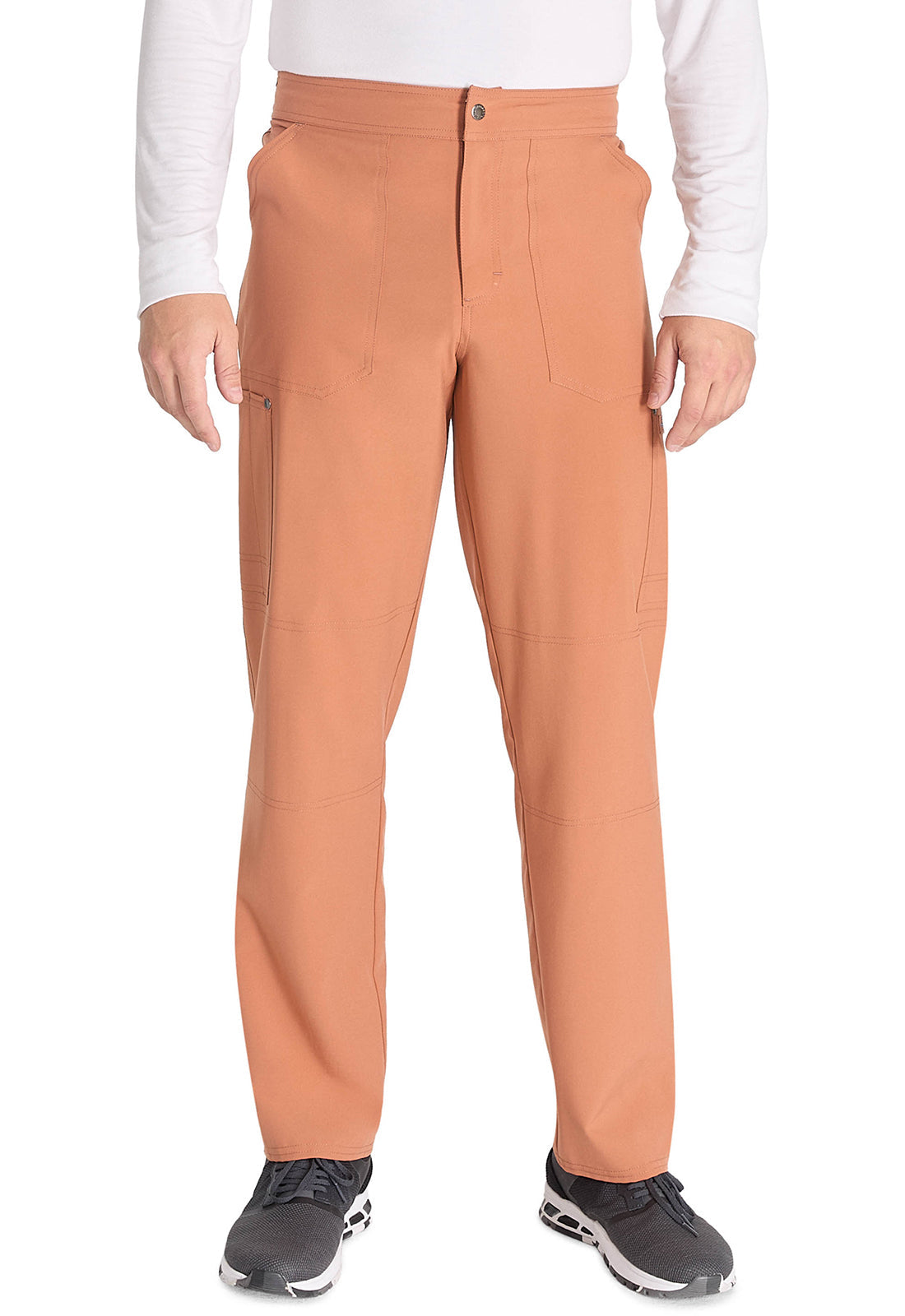 Men's Men's Mid Rise Zip Fly Straight Leg Pant - Ginger Glow