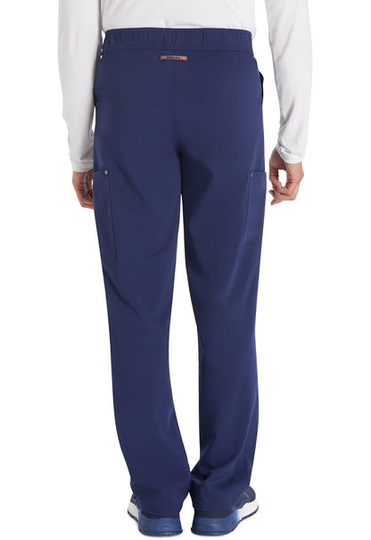 Men's Men's Mid Rise Zip Fly Straight Leg Pant - Navy