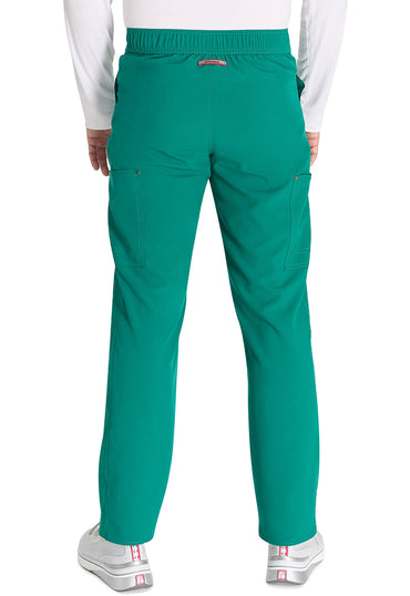 Men's Men's Mid Rise Zip Fly Straight Leg Pant - Hunter Green