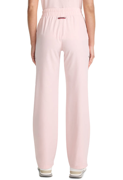 Women's Mid Rise Zip Fly Wide Leg Cargo Pant - Canyon Rose