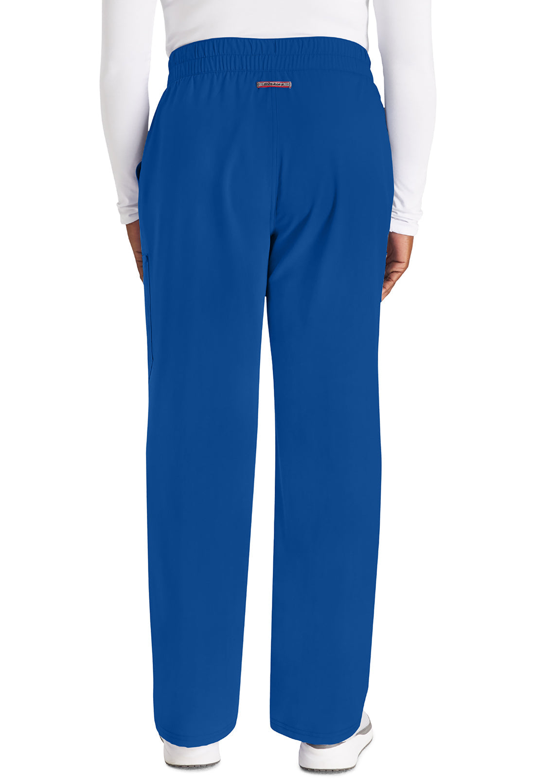 Women's Mid Rise Zip Fly Wide Leg Cargo Pant - Galaxy Blue