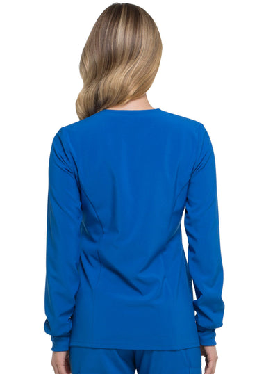 Women's Snap Front Warm-up Jacket - Royal