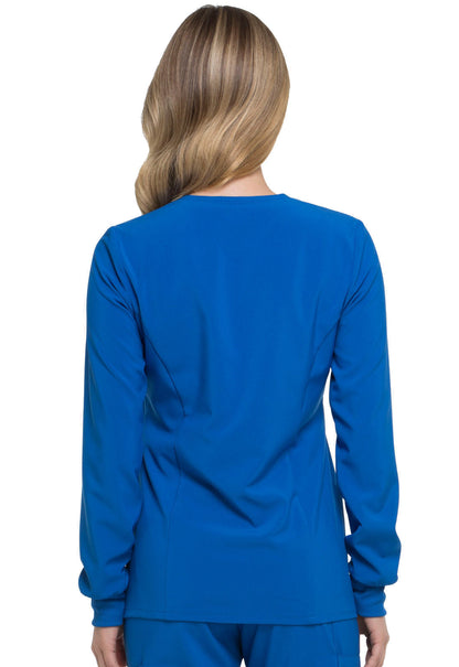 Women's Snap Front Warm-up Jacket - Royal