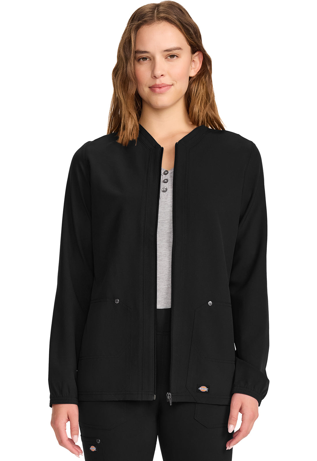 Women's Women's Front-Zip Jacket - Black