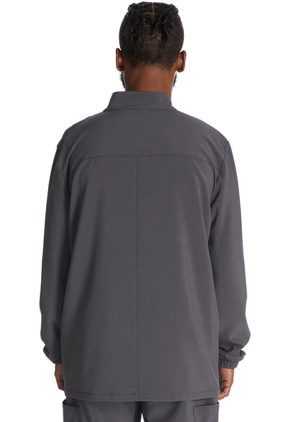 Men's Men's Zip Front Jacket - Pewter