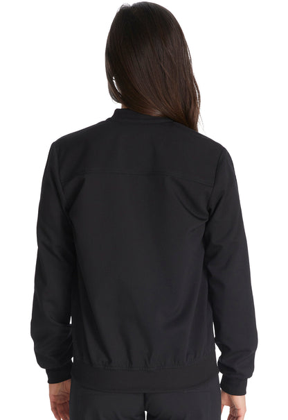 Women's Zip Front Jacket - Black