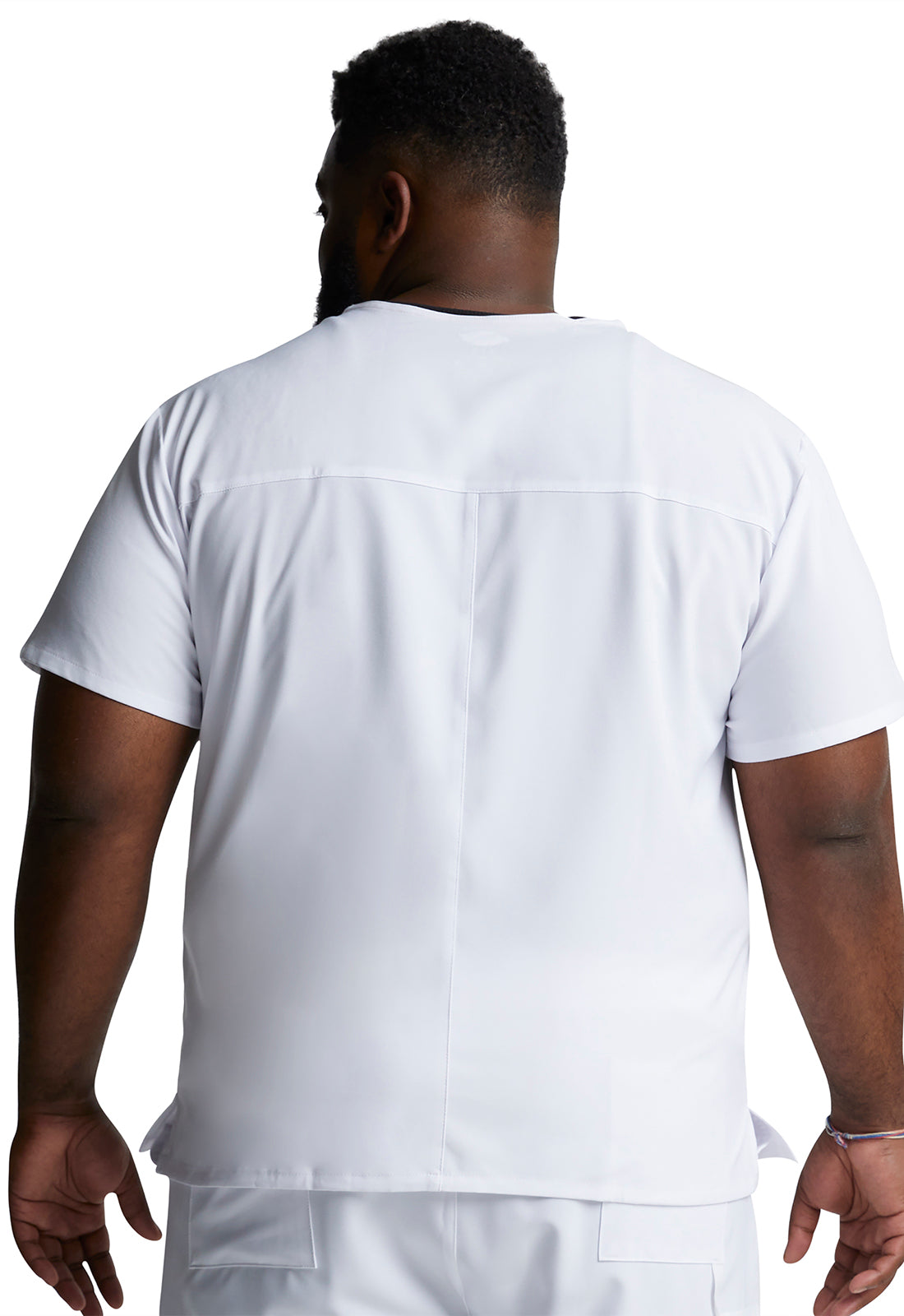 Men's Men's Tuckable V-Neck Top - White