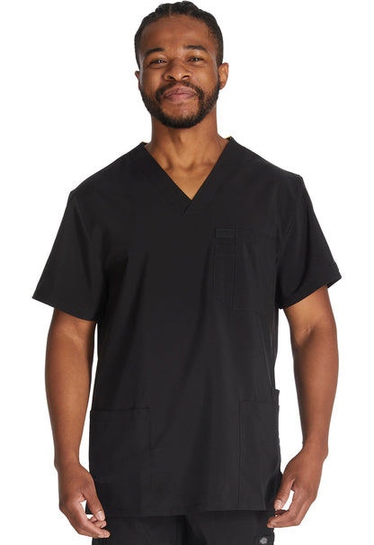 Men's Men's V-Neck Top - Black