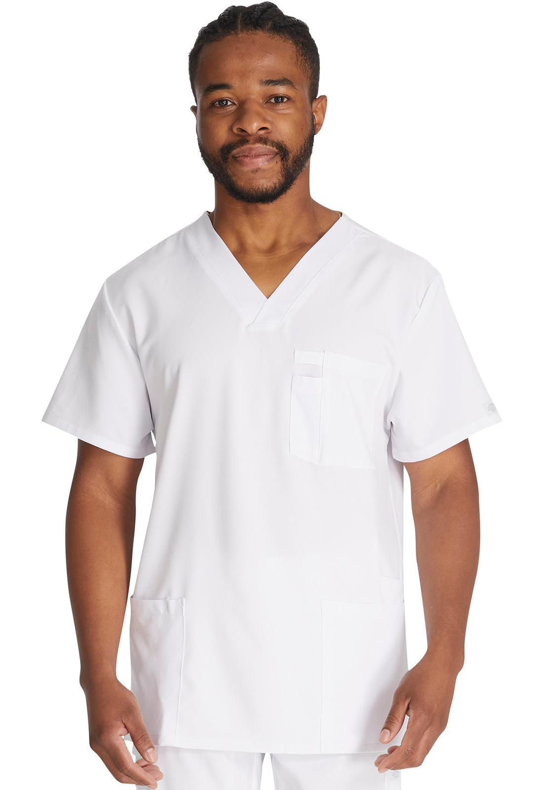 Men's Men's V-Neck Top - White