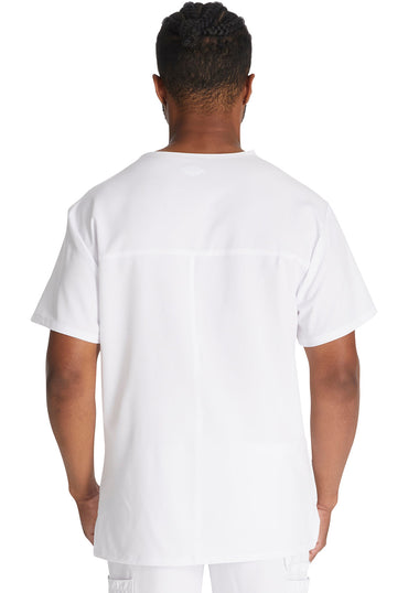 Men's Men's V-Neck Top - White