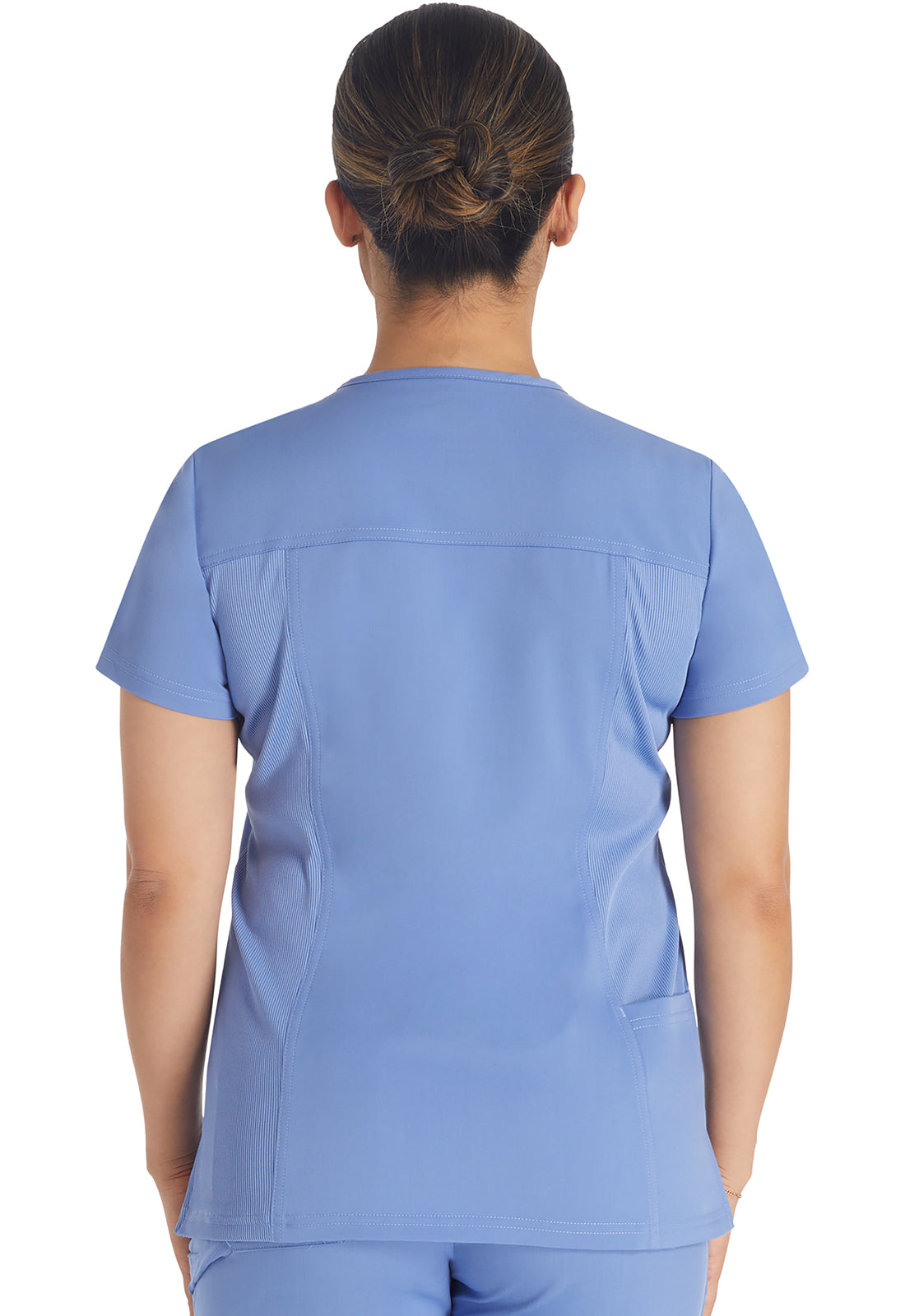 Women's Notched V-Neck Top - Ciel