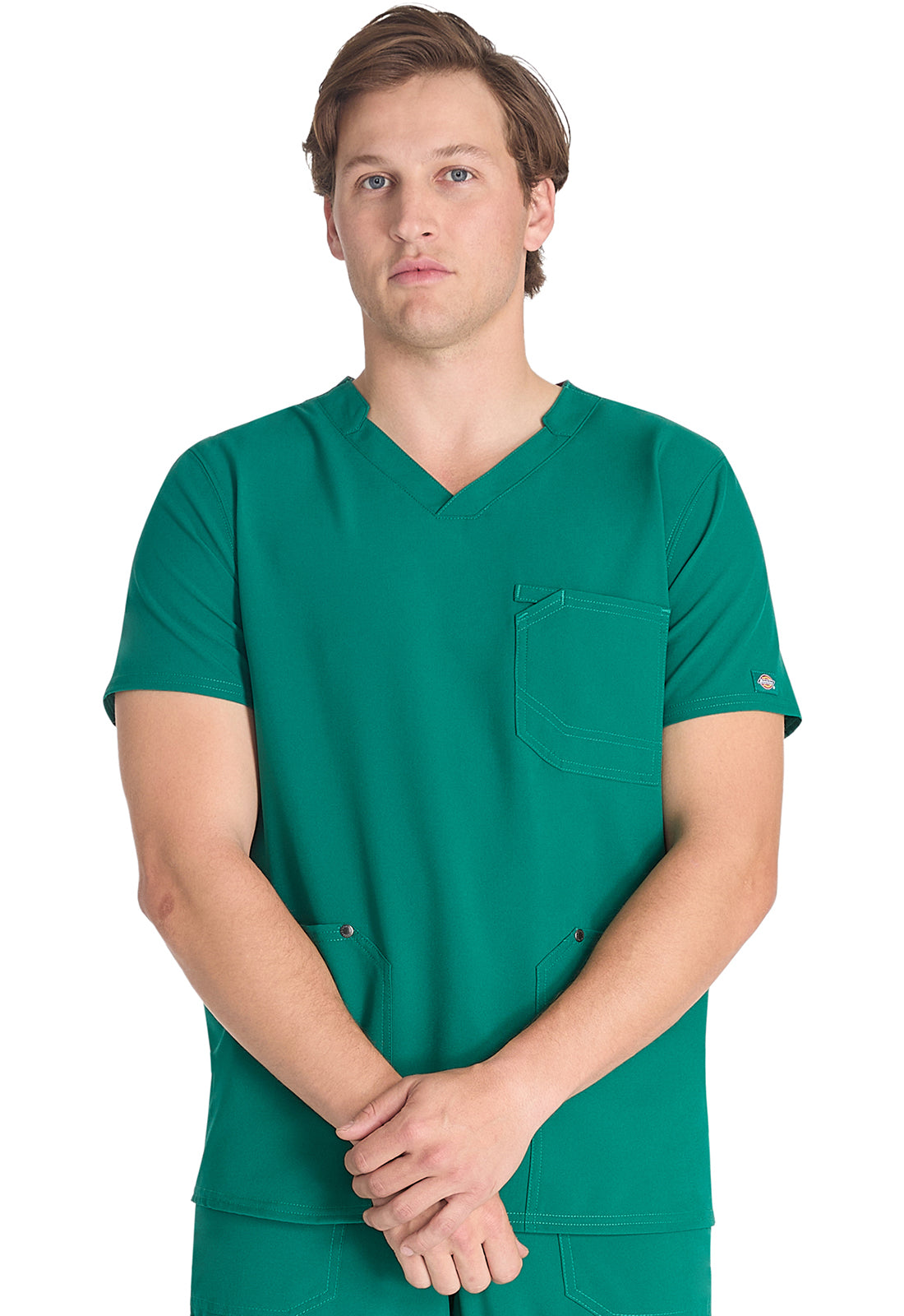 Men's Men's V-neck Top - Hunter Green