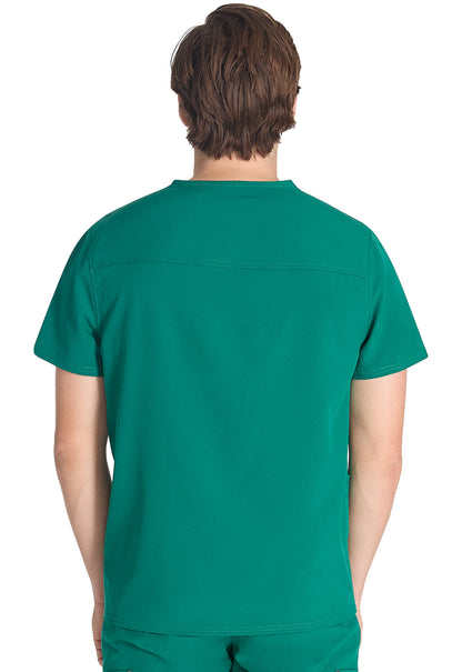 Men's Men's V-neck Top - Hunter Green