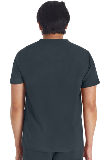 Men's Men's V-neck Top - Pewter