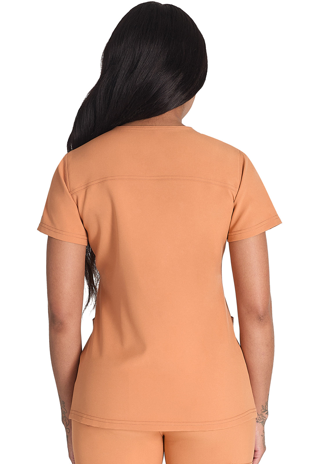 Women's V-Neck Top - Ginger Glow