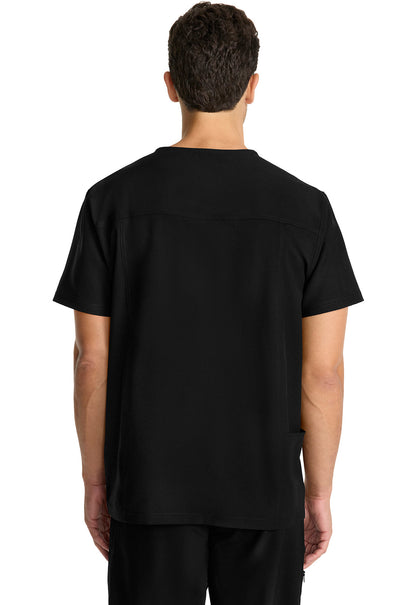 Men's Men's Tuck-in V-neck Top - Black