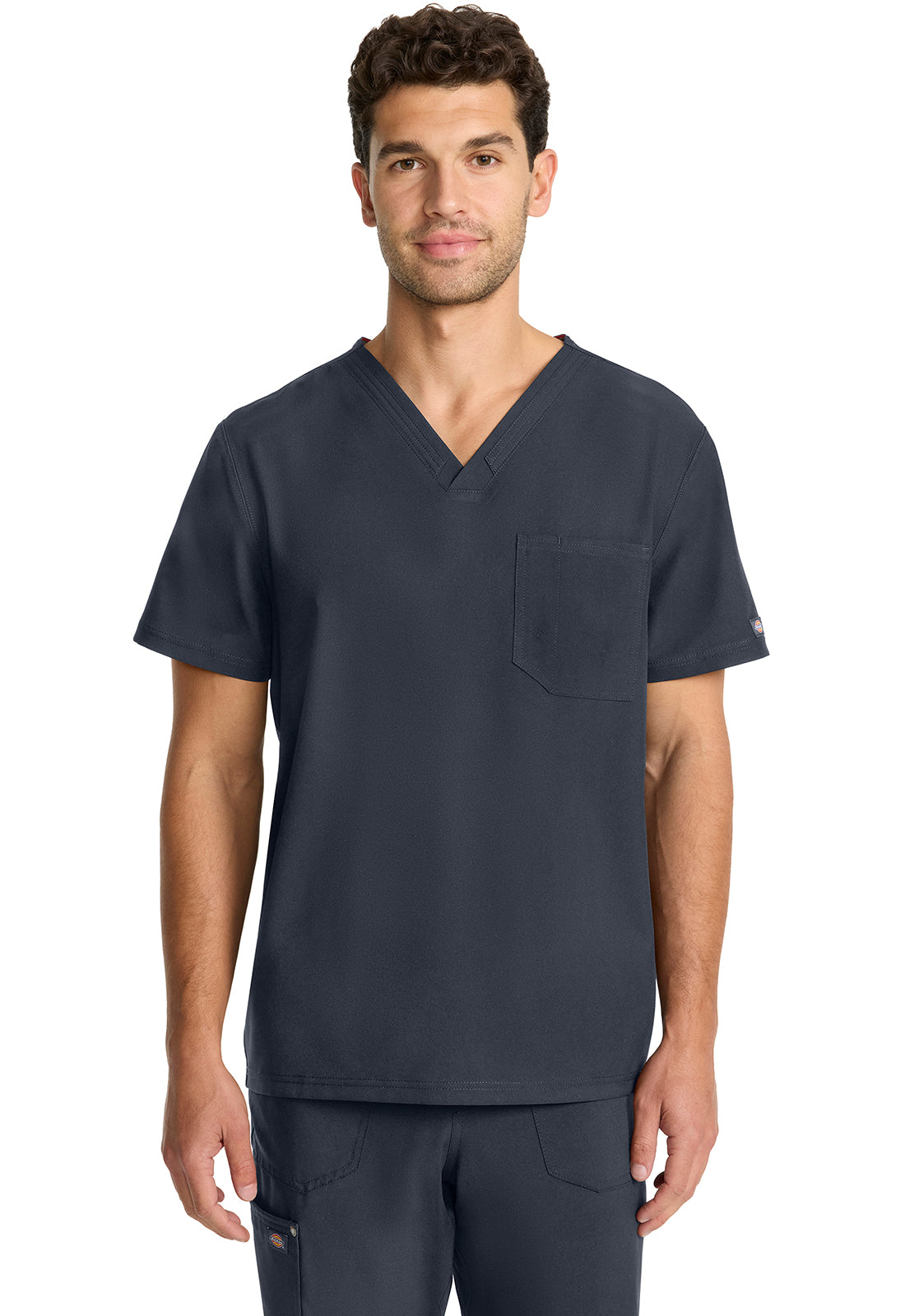 Men's Men's Tuck-in V-neck Top - Pewter