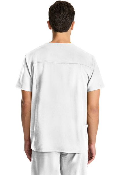 Men's Men's Tuck-in V-neck Top - White