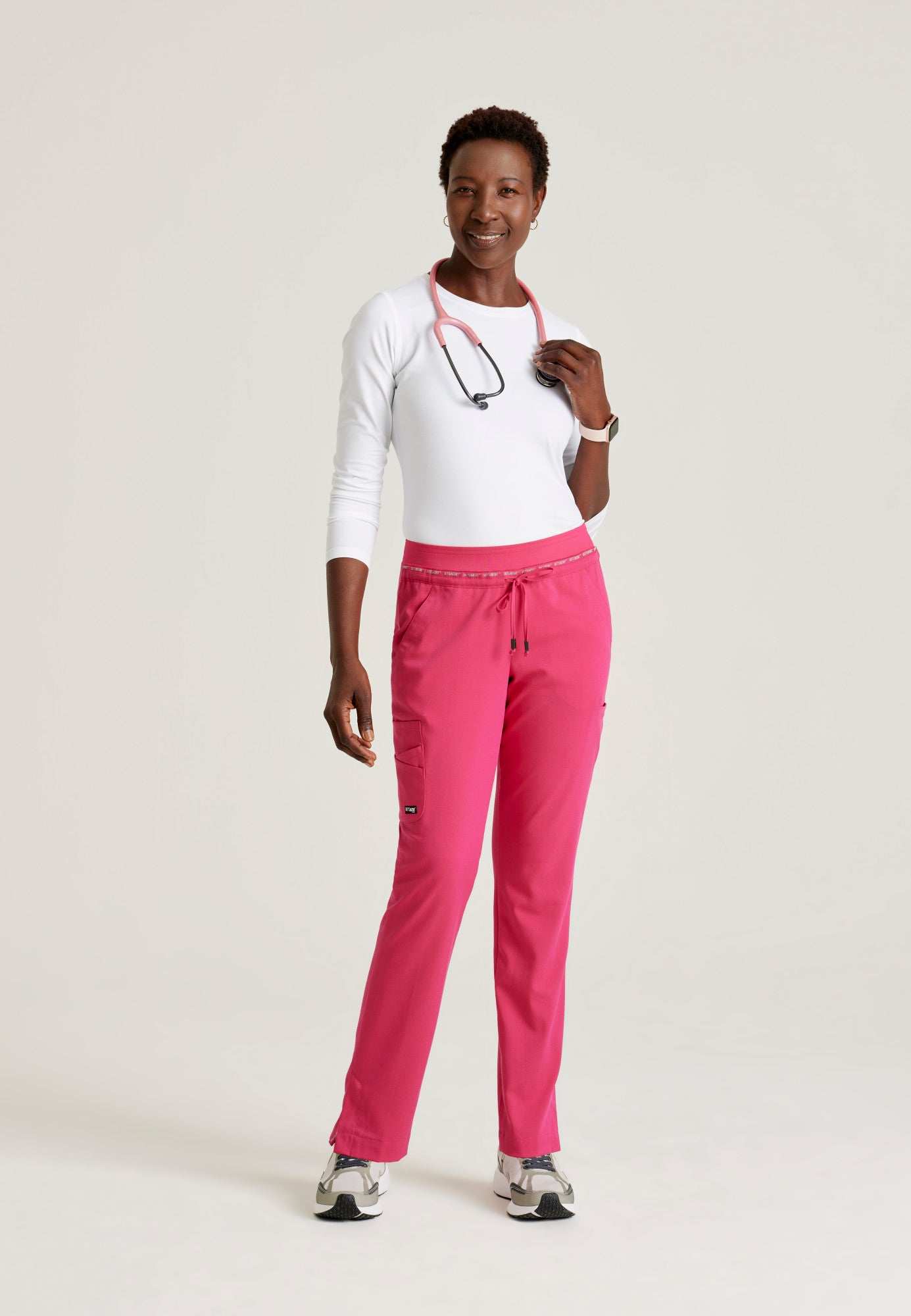 Serena Pant - Vibrance Pink - Jen's Scrubs