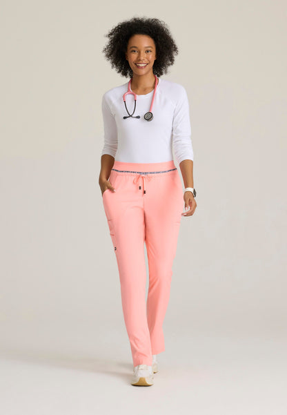 Serena Pant - Bright Papaya - Jen's Scrubs