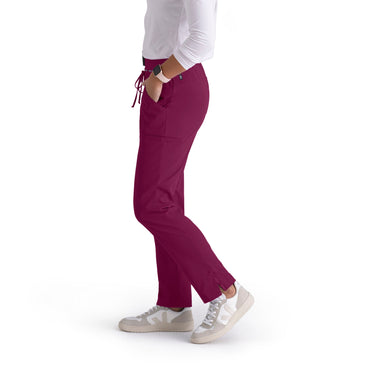 Serena Pant - Wine - Jen's Scrubs