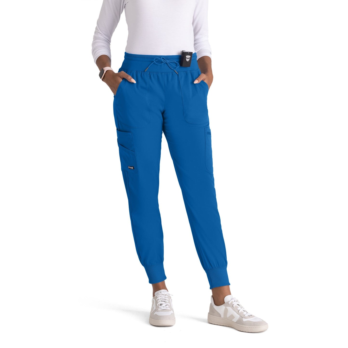 Carly Jogger - New Royal - Jen's Scrubs
