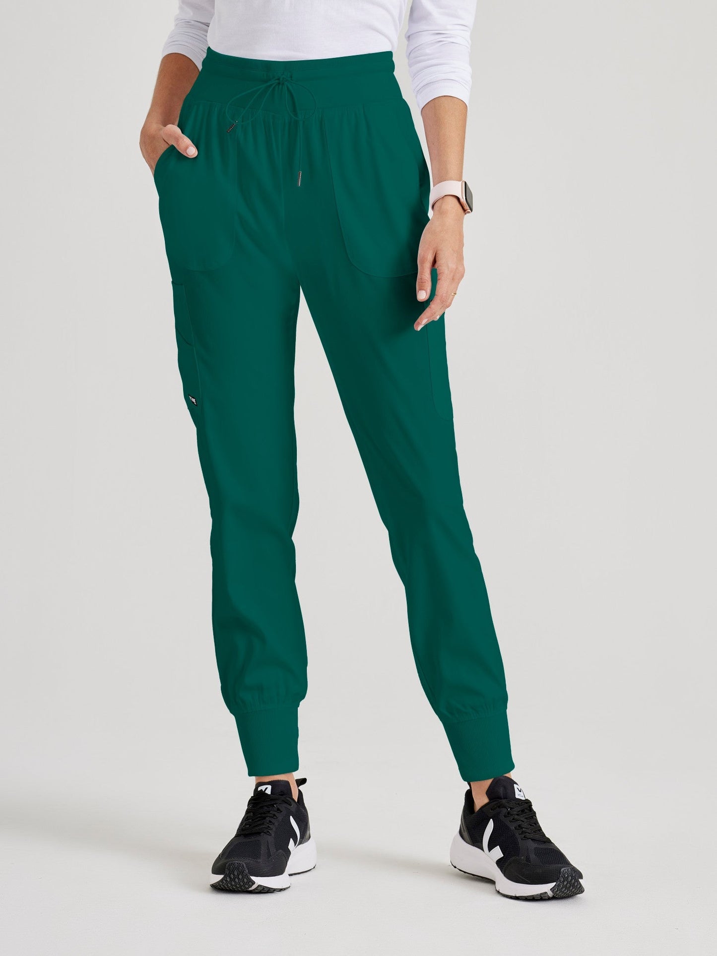 Carly Jogger - Hunter Green - Jen's Scrubs