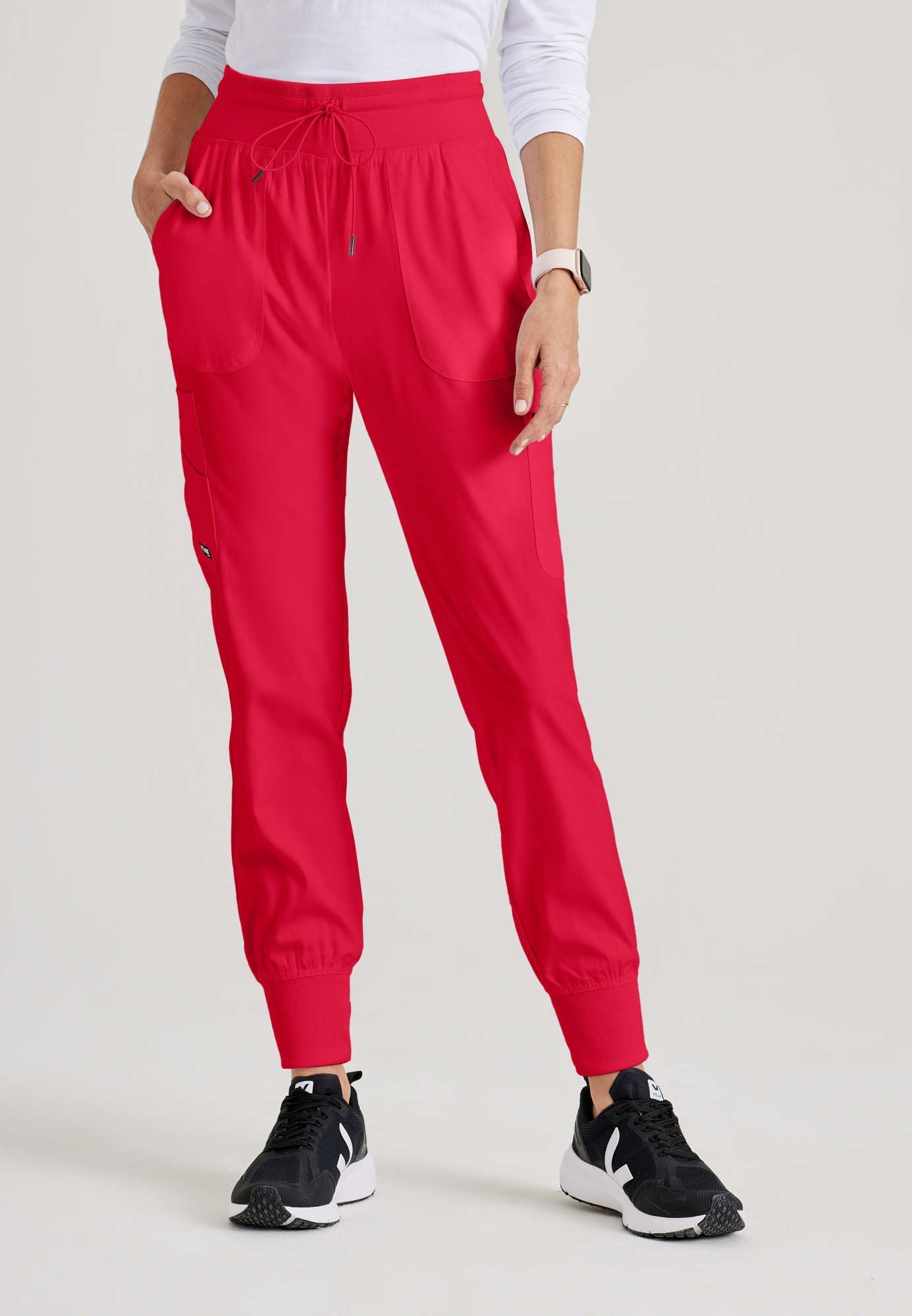 Carly Jogger - Scarlet Red - Jen's Scrubs