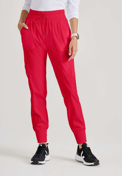 Carly Jogger - Scarlet Red - Jen's Scrubs