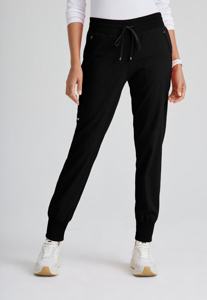 Eden Jogger - Black - Jen's Scrubs