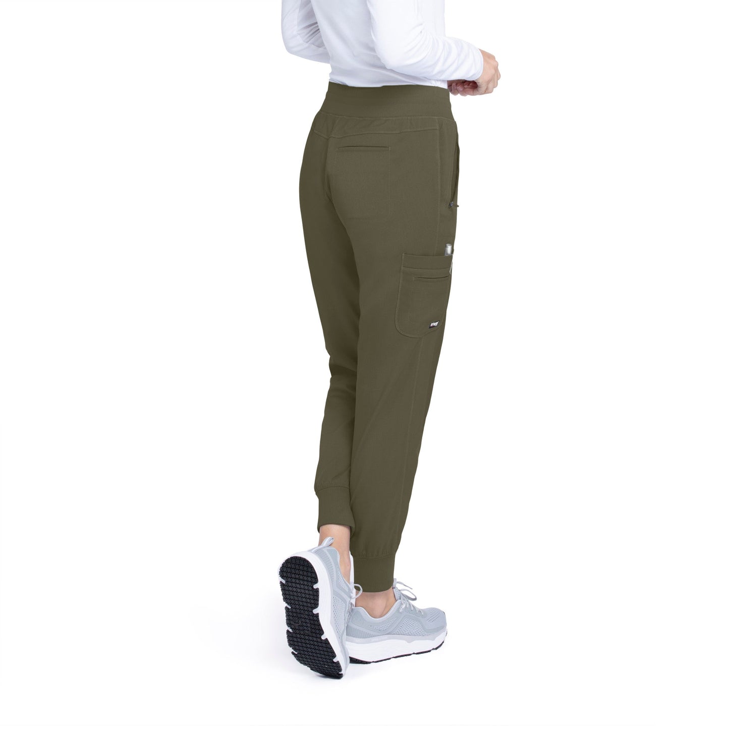 Eden Jogger - Olive - Jen's Scrubs