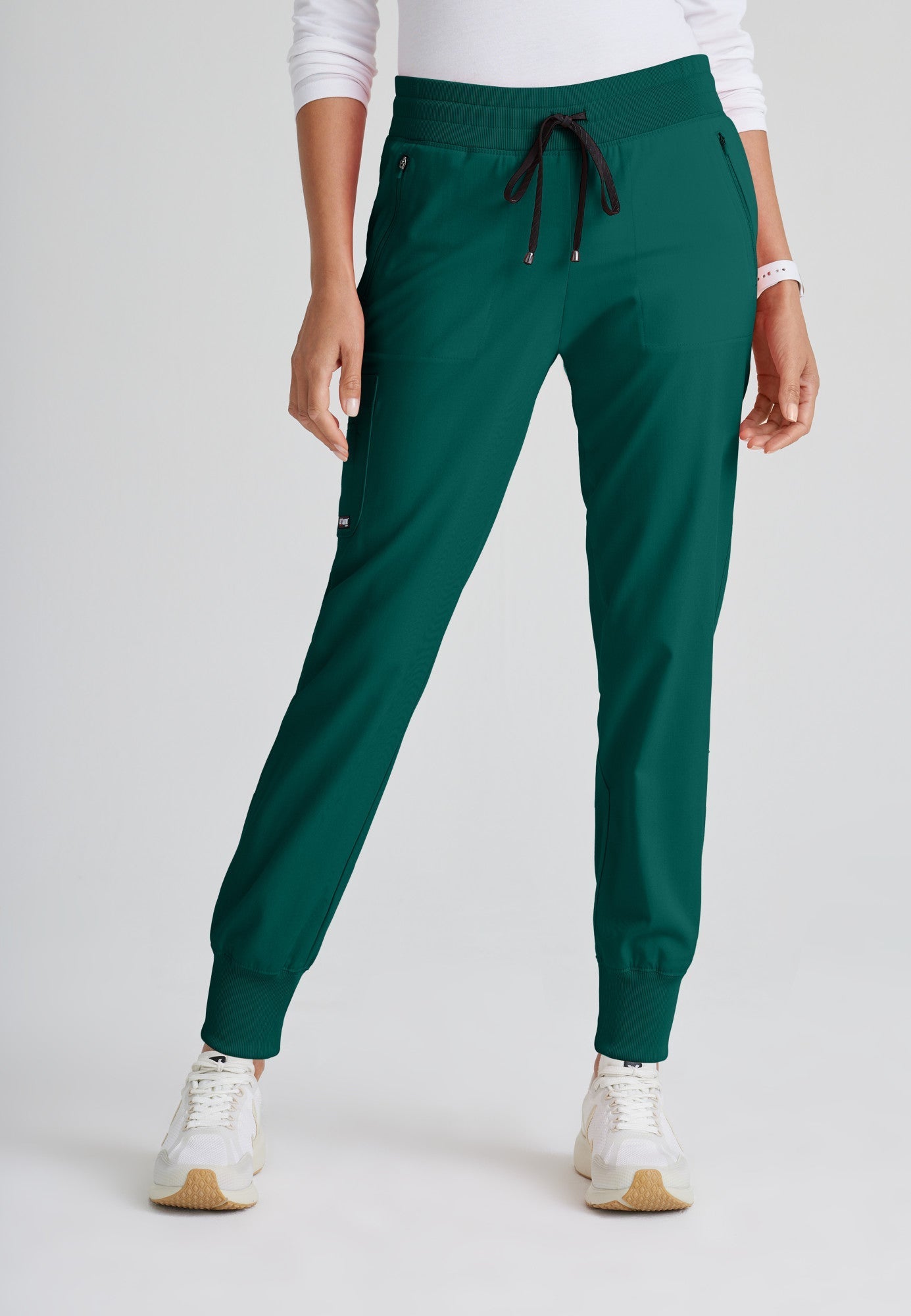 Eden Jogger - Hunter Green - Jen's Scrubs