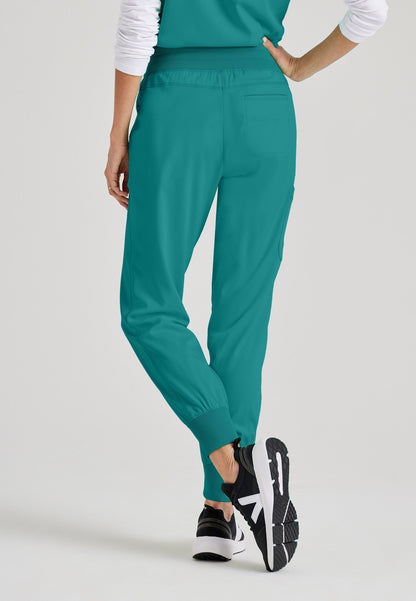 Eden Jogger - Teal - Jen's Scrubs