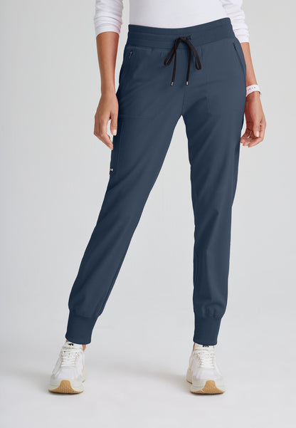 Eden Jogger - Steel - Jen's Scrubs
