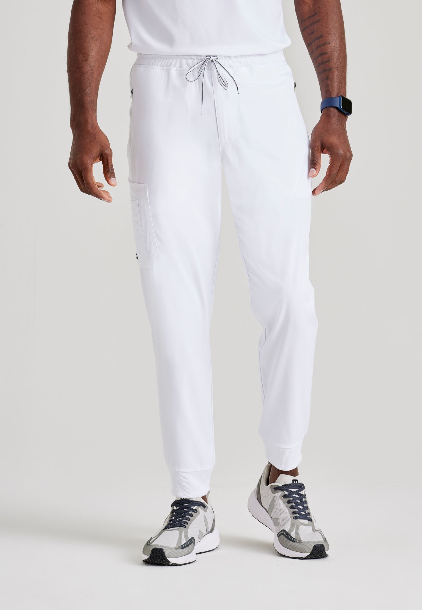 Murphy Jogger - White - Jen's Scrubs