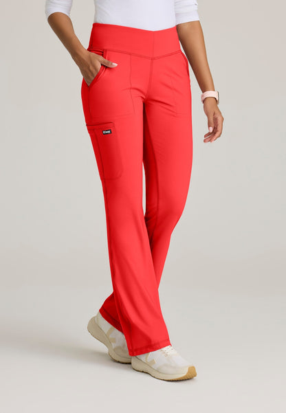 Swift Knit Pant - Radiant Coral - Jen's Scrubs