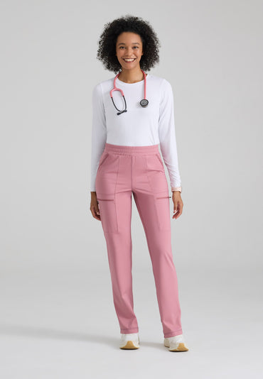 Momentum Knit Pant - Canyon Pink - Jen's Scrubs